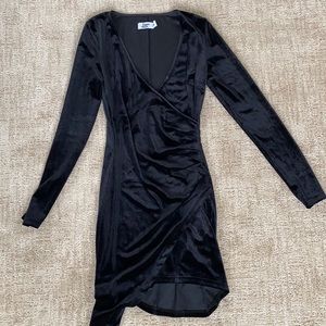 Black Velvet Dress